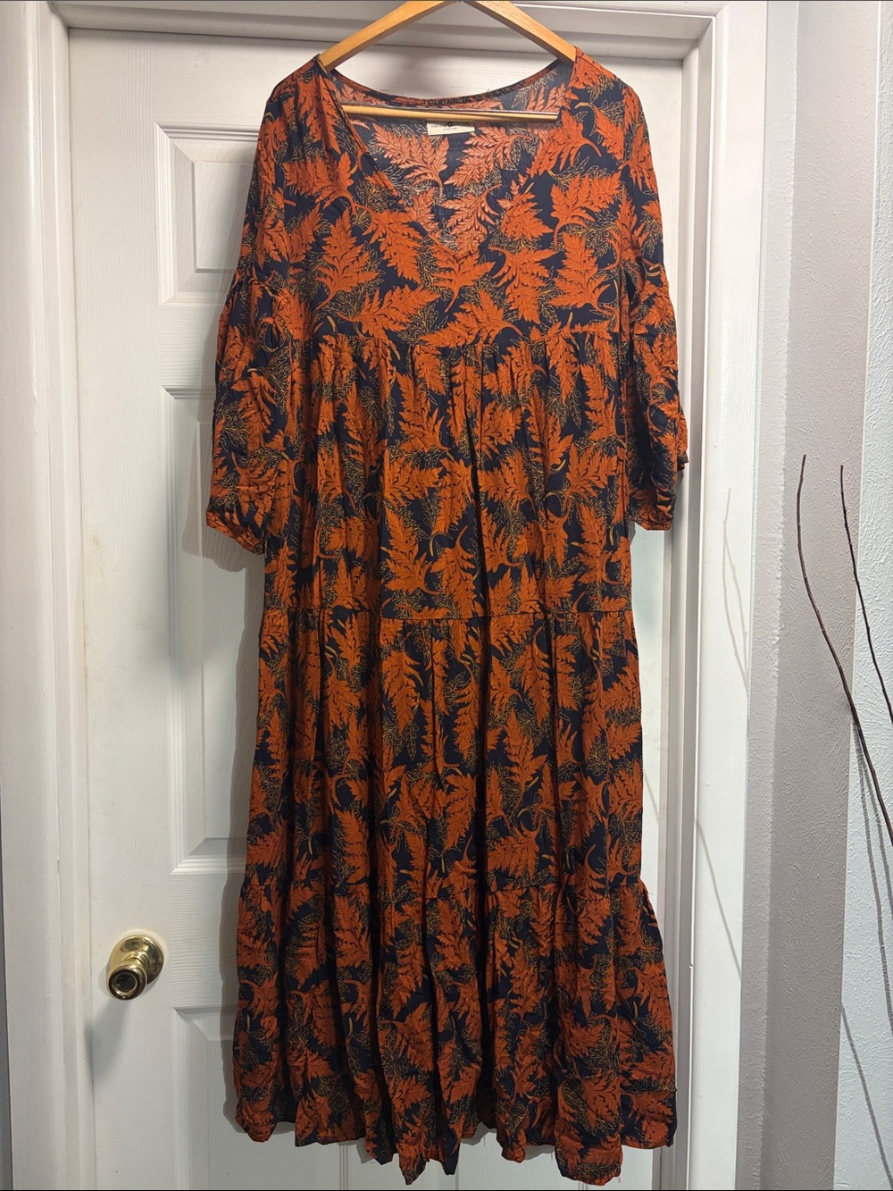 Natural Life Nova Floral Maxi Dress size L/XL